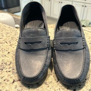Cole Haan Coburn Penny slip ons, Size 9 M Washed Blue